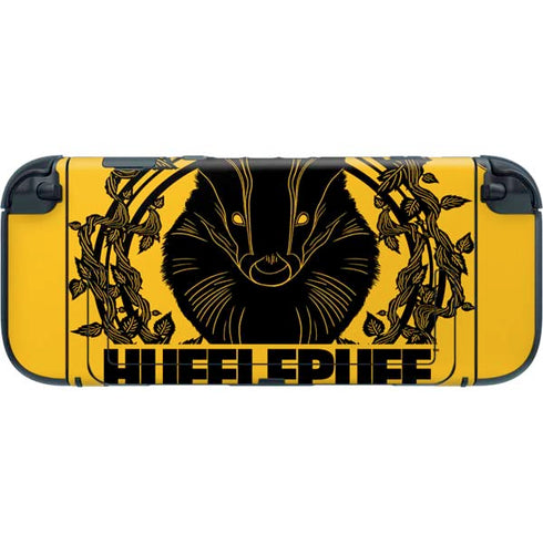 Wizarding Worlds Harry Potter Hufflepuff Illustration Nintendo Switch 2 (2025) with Joy-Con Skin